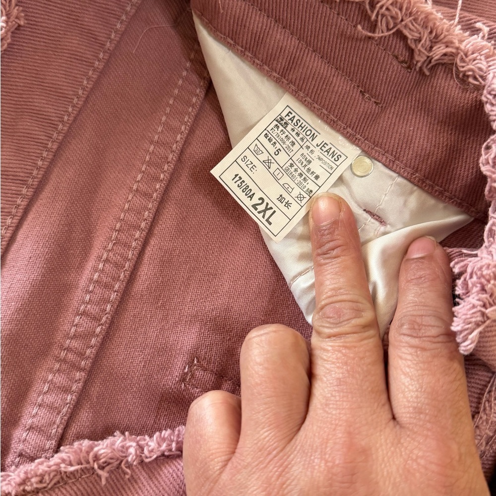 Pink Jeans for women - Picture 5 of 6